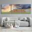 Epic Art «Haystack Harvest» par Lori Deiter, verre acrylique Wal Art-102002705