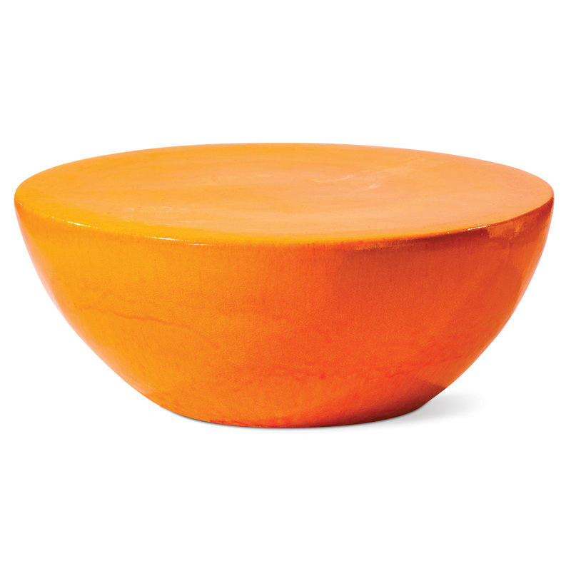 Table basse Bowness, Orange