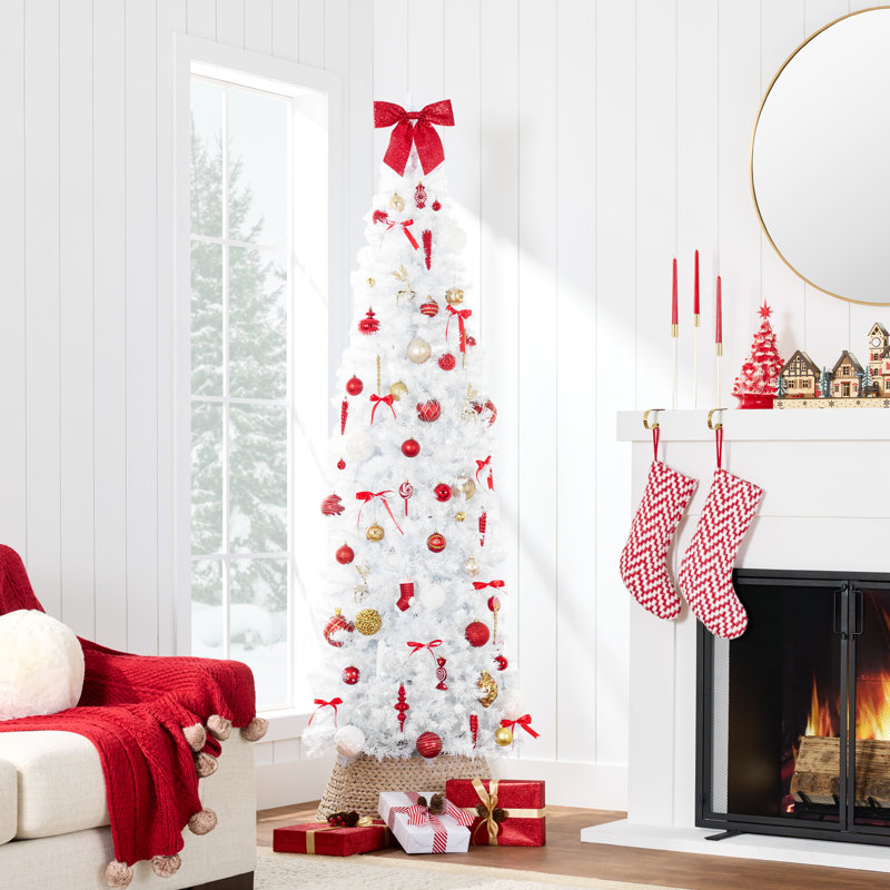 Artificial Pine Christmas Tree, 7.5'