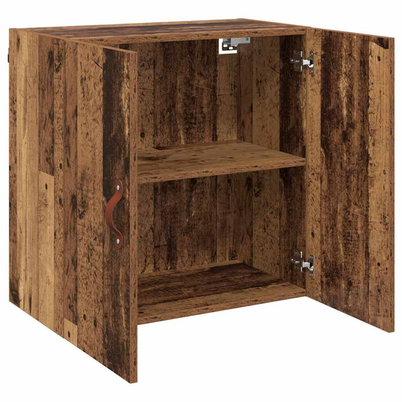 vidaXL Wall Cabinet Wall-mounted Engineered wood Storage Cabinets Urban Storage, Old Wood
