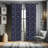 Space Window Curtains, Alien Planets with Shooting Stars and Polka Dots Galaxy Heavenly Bodies Asteroid Semi-Sheer Rod Pocket Curtain Panels-268056566