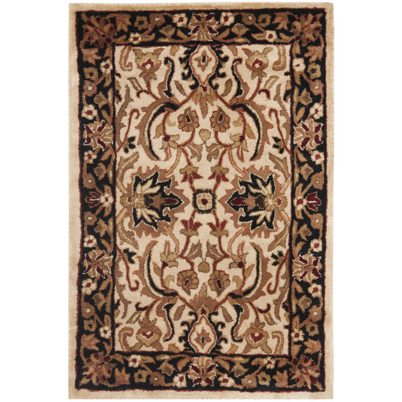 Evie New Zealand Wool Oriental Rug, Rectangle 2'3" x 4'