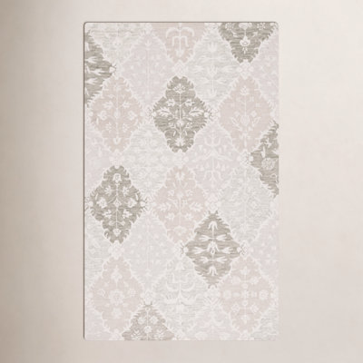 Garvin Hand-Tufted Wool Floral Rug