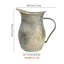 Tybee Handmade Metal Table Vase