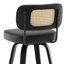 Tabouret de bar et de comptoir pivotant Lucania-377456196-372325215-362399369