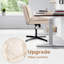 Fauteuil de bureau de grande taille sans accoudoirs sans roulettes