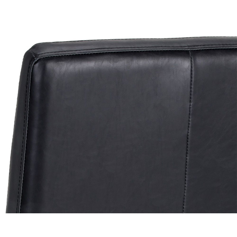 Spyros Upholstered Dining Chair, Black