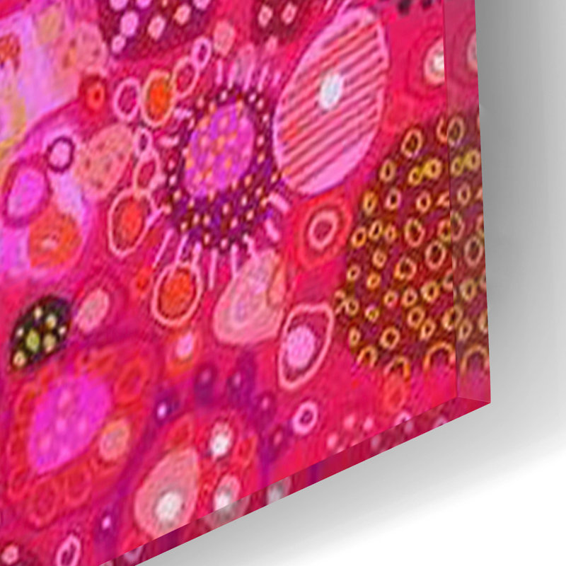 «Noeiba128625.Jpeg2» par Noemi Ibarz, art mural en verre acrylique, H 16 po x l 12 po x P 0,13 po