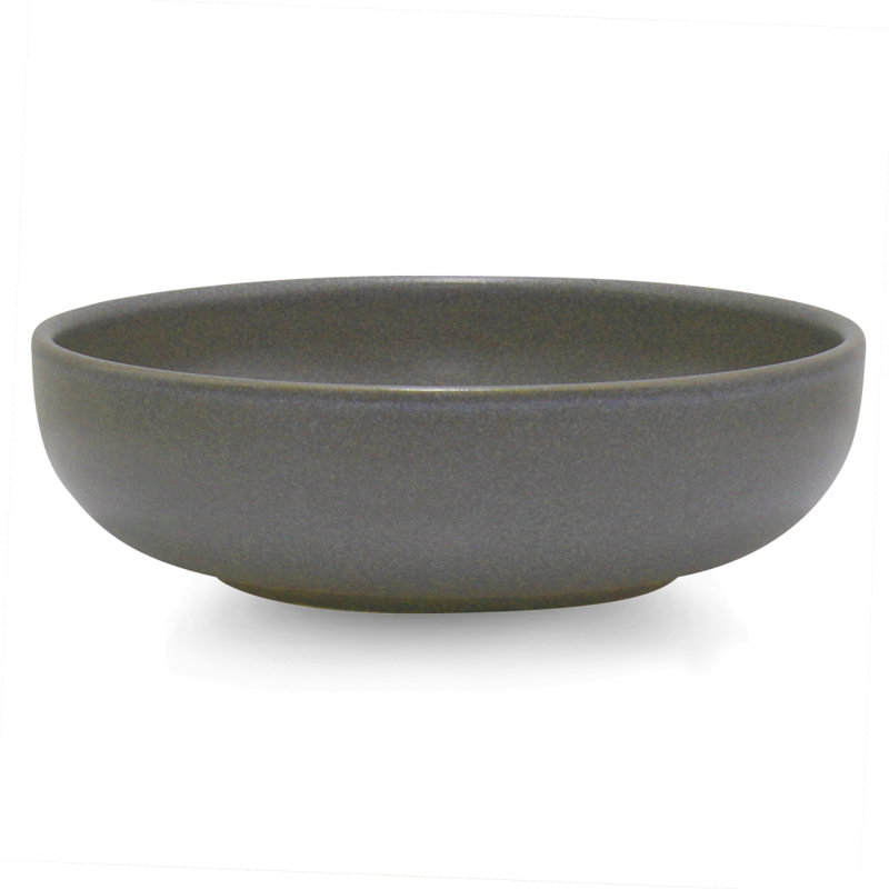 Habraham 4 Piece Stoneware Individual Bowl 16cm, Beige/Grey