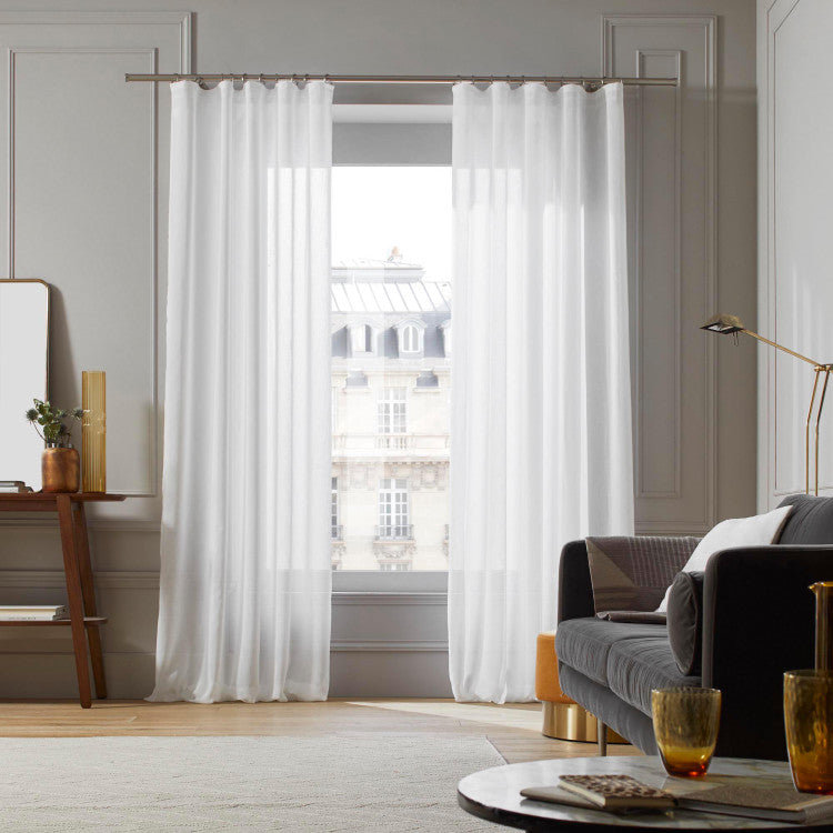 Sheer Curtain, Width 200 x Drop 308cm