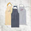 Bib Apron - Yellow Stripe