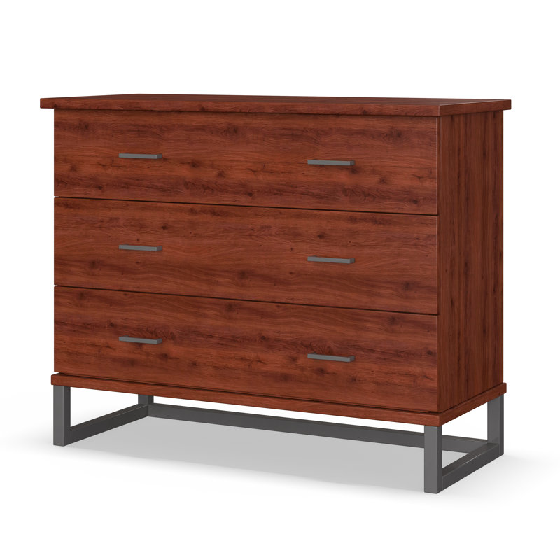 3-Drawer-Dresser, Windsor Mahogany