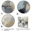 Beige et gris, Créature sans limite I - Art mural abstrait pour salon-88535285-88535288
