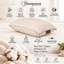 Alegra 100% Cotton Handmade Natural Pillow