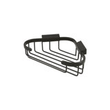 Deltana WBC8570CR003 Wire Basket, 8-3/4" x 6-7/8" Triangular Corner in PVD Polished Brass