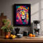 Electric Lion Modern - Print-136679317-136679316