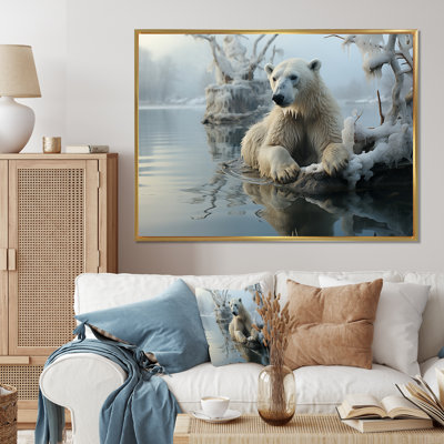 Ours blanc polaire - impression