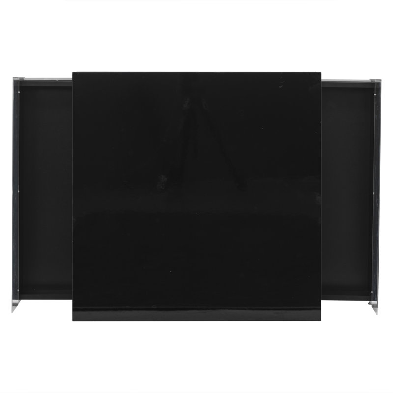 Deakyn Coffee Table with Storage, Black