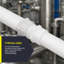Adaptateur de siphon en PVC blanc 1-1 / 2 po x 1-1 / 4 po, embout mâle x joint coulissant, systèmes de plomberie d'évacuation et de ventilation