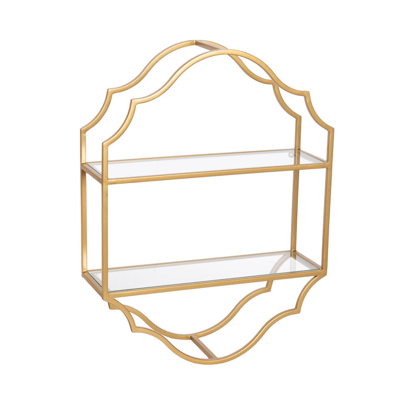 Hoskinson Ornate Tiered Wall Storage Shelf
