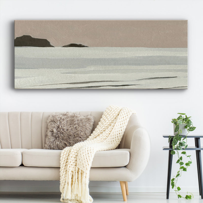 Toile tendue M-Tonal Horizon I-Gallery, H 20 po x l 50 po x P 1,5 po