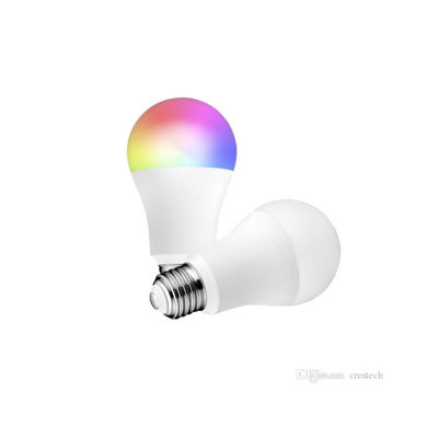 7 watts (équivalent à 7 watts), ampoule DEL intelligente A19, intensité non variable, changement de couleur, description de la température de couleur, base E26 / moyenne (standard)