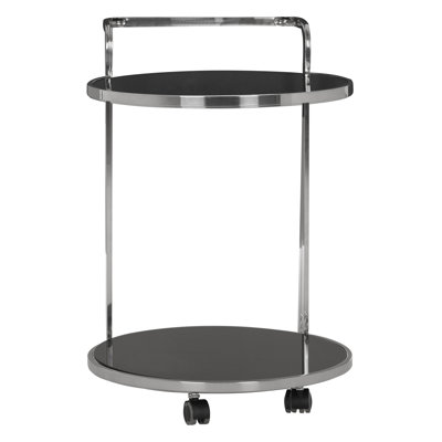 Santibanez Metal Bar Cart