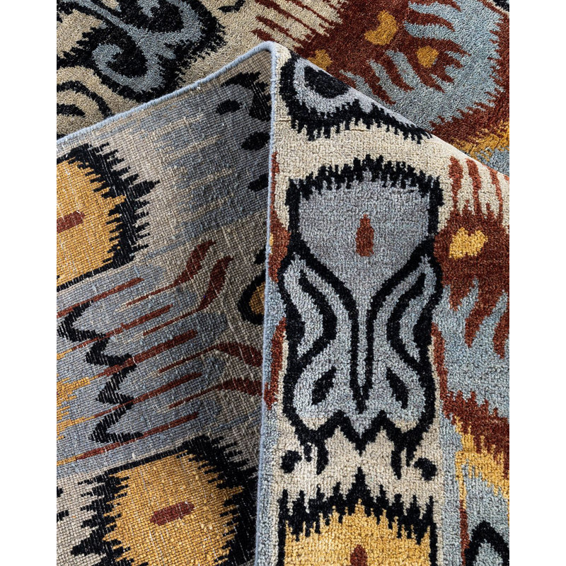 Overdyed One-of-a-Kind 8' 2" X 10' 1" Hand Knotted Area Rug