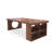 Tan Rectangular Solid Wood desk-1029139941