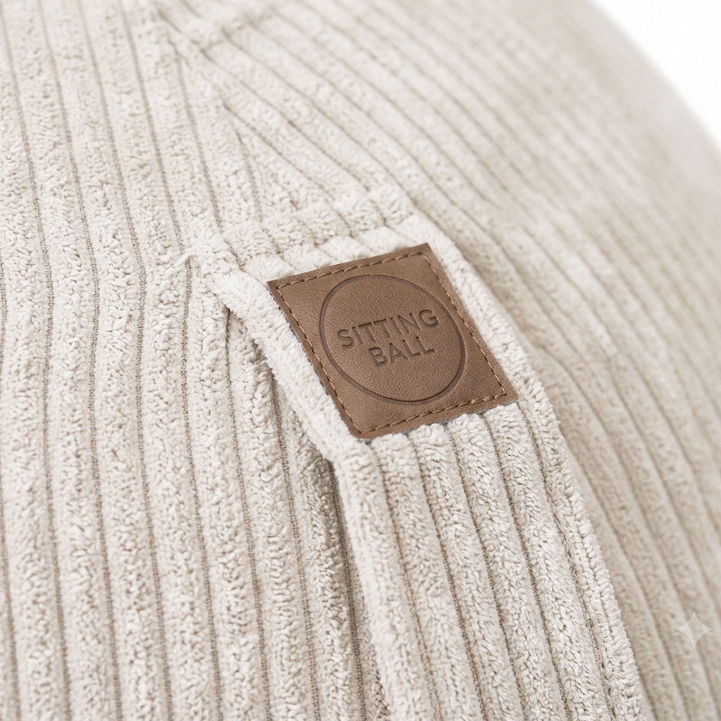 Balle assise Maurica, Beige
