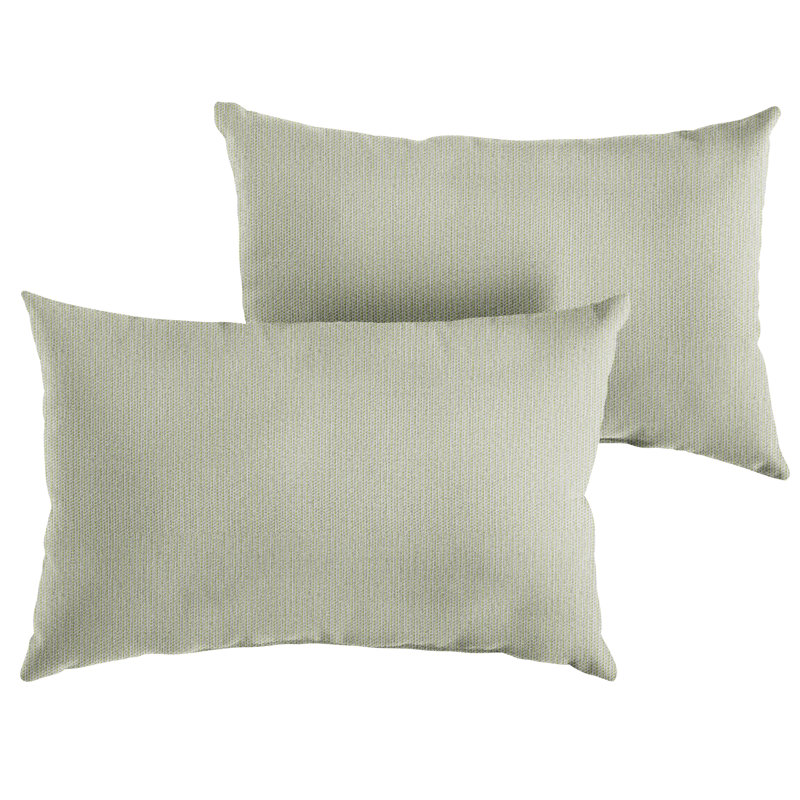 Coussin décoratif réversible intérieur / extérieur Revive Sunbrella®, H 16 po x l 26 po, Vert