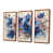 Toile avec cadre flottant brun
