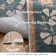 Floral Machine Washable Area Rug