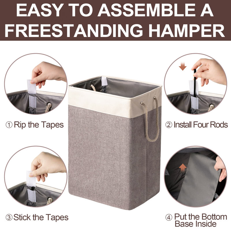 Laundry Hamper with Handles