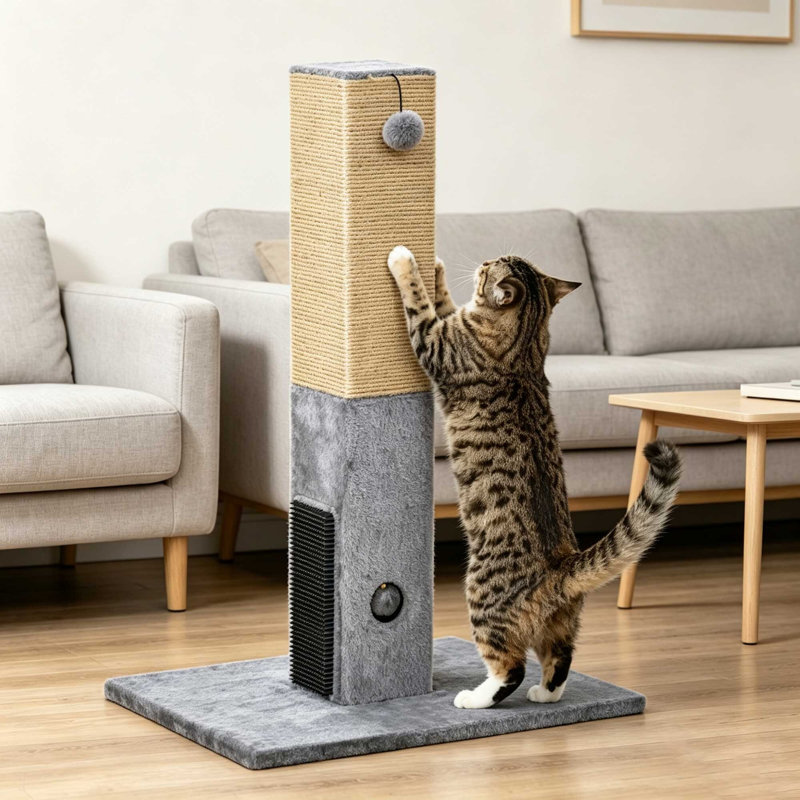 79cm H Cat Tree, Grey