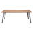 Rectangular with Steel Base Dining Table