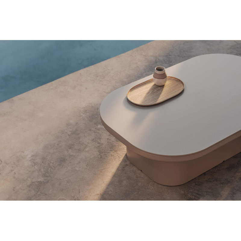 Luna - Coffee Table - Ecru, Brown