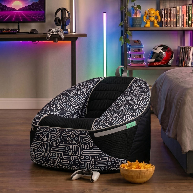 Meta Gaming Recliner, Black