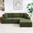 Velours côtelé vert