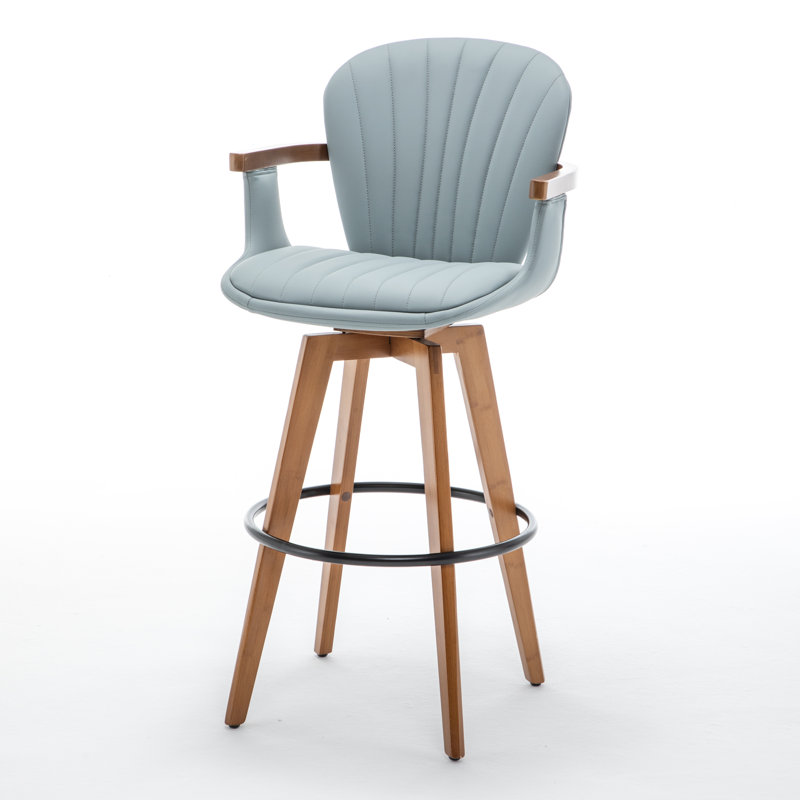 Tabourets pivotants Bartonville, Tabouret de bar (siège d'une hauteur de 30 po), Bleu
