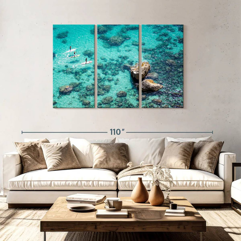 Senne Ocean Surfers, 48" H x 74" W