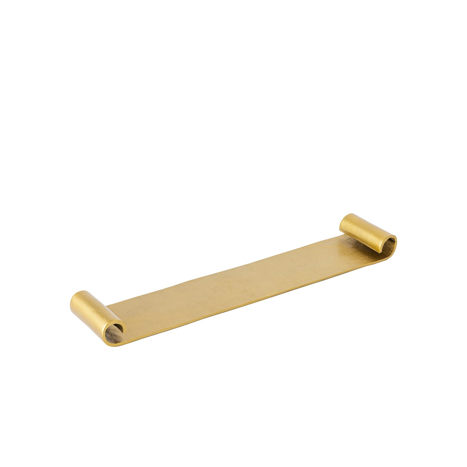Brass Decorative Tray, 31"W x 10"D x 2"H, Gold