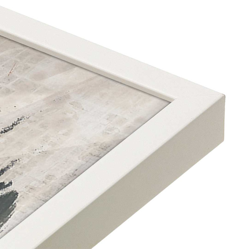 Impression sur toile, "Pattern Emotion I" par June Erica Vess, H 12 po x l 8 po, Open Corner Framed Print without Mat Paper