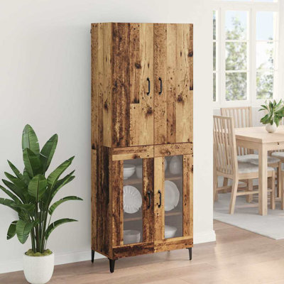  Highboard Artisan Oak 69.5 X 34 X 180 Cm Engineered Wood