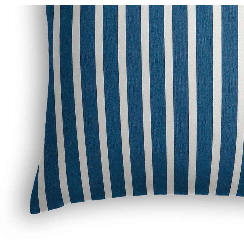 Housse de coussin d'extérieur carré Sunbrella, 18 po x 18 po x 6 po, Bleu