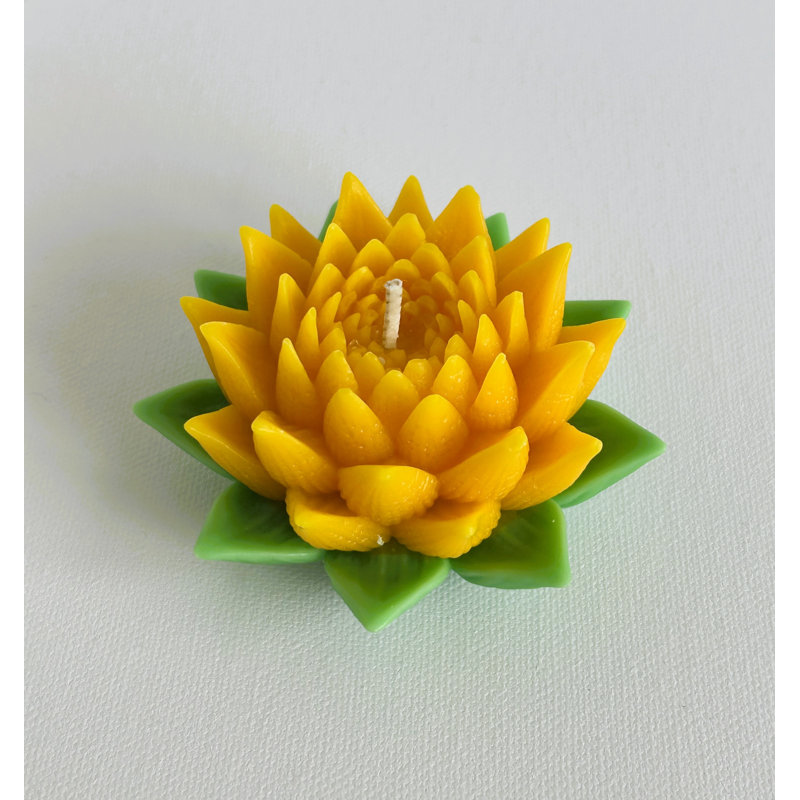 Bougie fleur de lotus