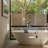 Gold Glass Bathroom Accessories Set