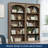 Dorset 5-Shelf Bookcase In Salt Oak-67286808