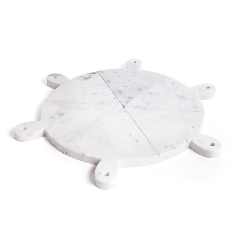 Jacki Marble Pizza Serving Dish