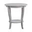 Table de bout avec rangement Nasifah